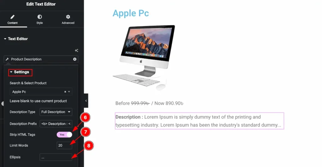 product description 3 - BdThemes