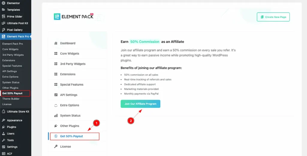 50 payout - BdThemes