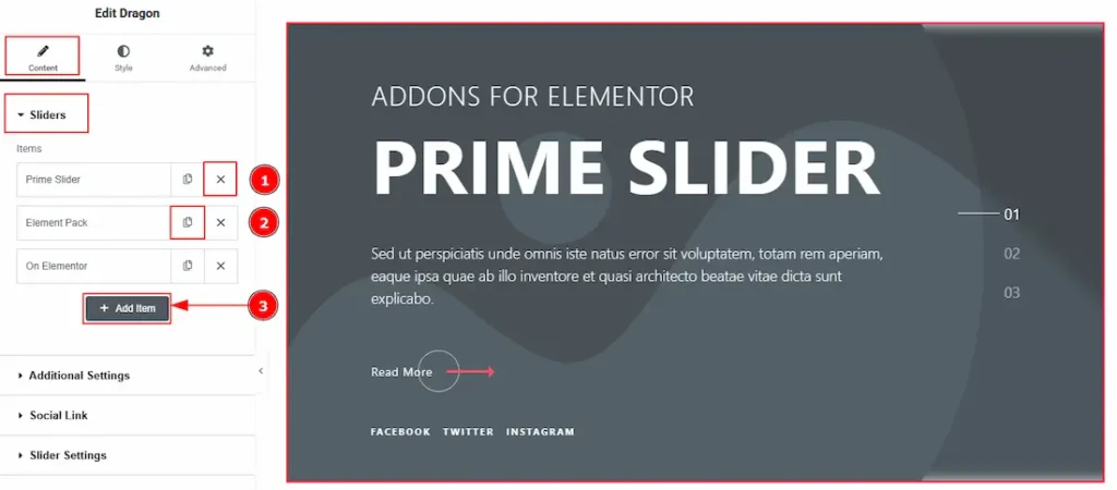 C. Sliders - BdThemes