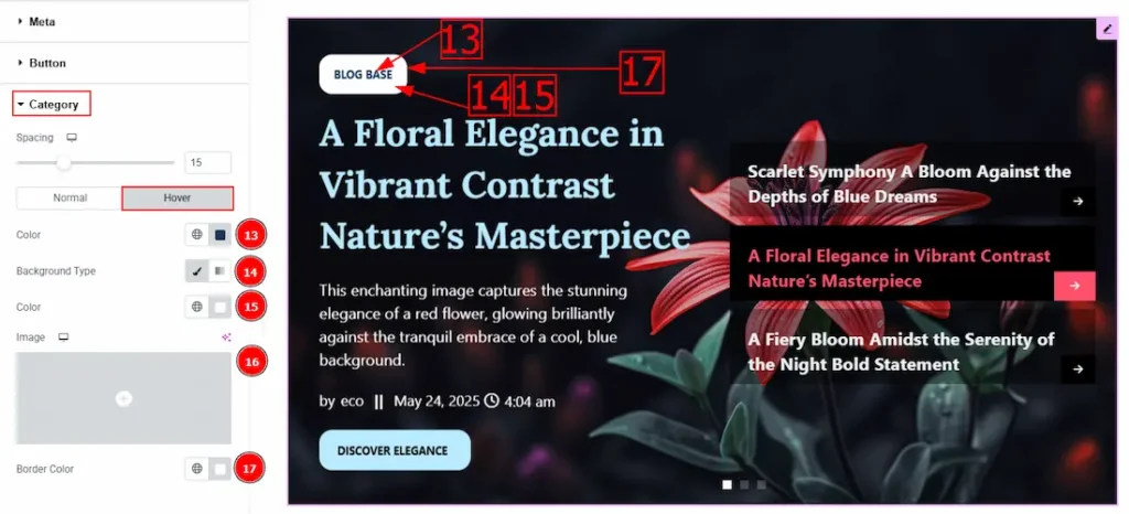 Cateogry hover - BdThemes