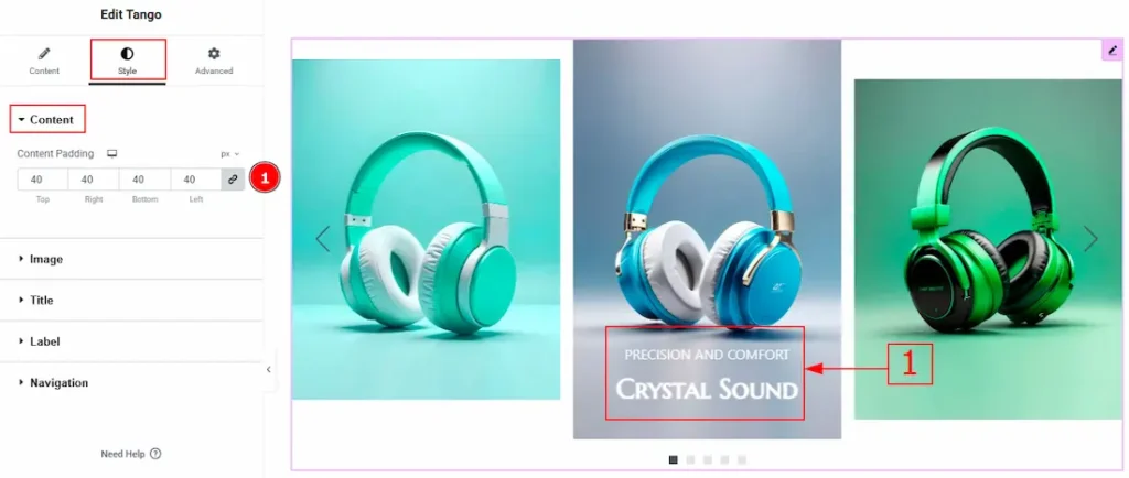 Content Section