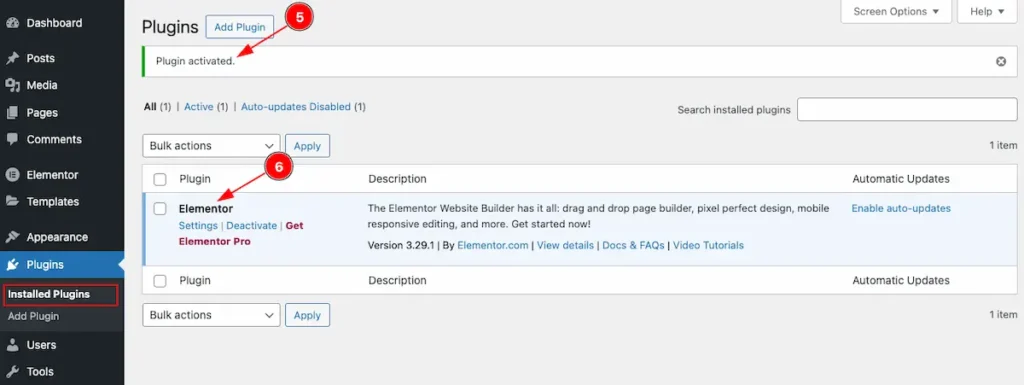 Elementor installed - BdThemes