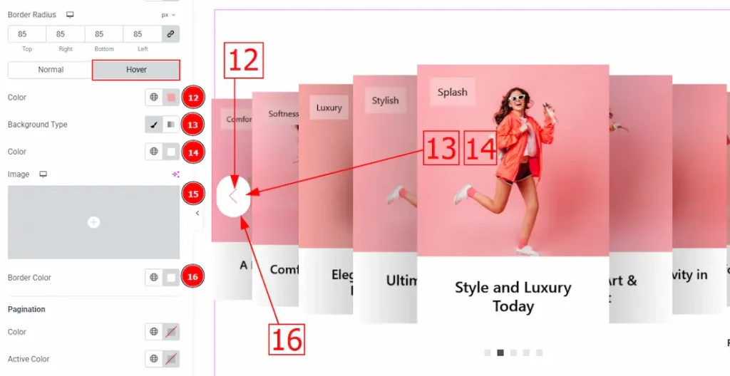 Navigation Arrows Hover - BdThemes