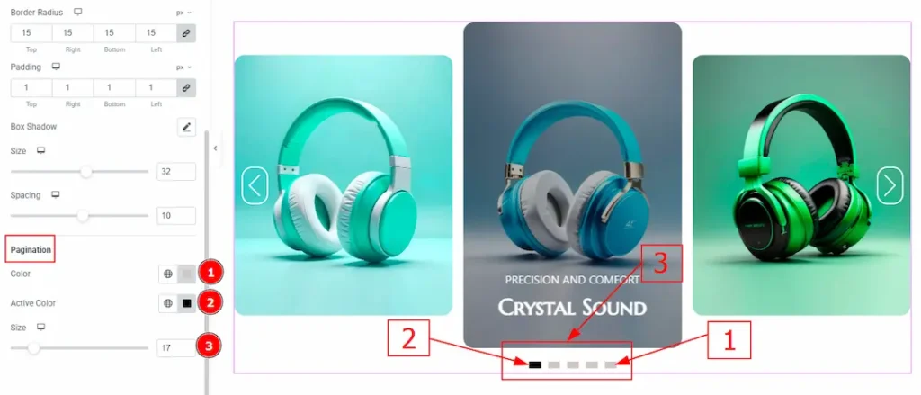 Pagination Sub Section