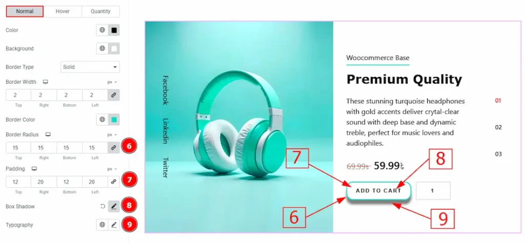 Add to Cart Button Normal 02 - BdThemes