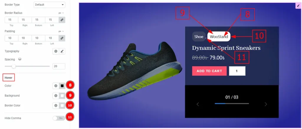 Category Hover 2 - BdThemes