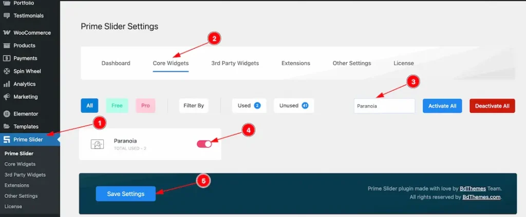Enable The Paranoia Slider
