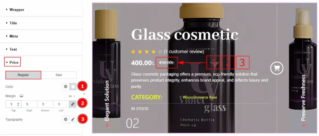 Price Tab