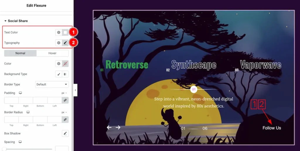 Social Share Section