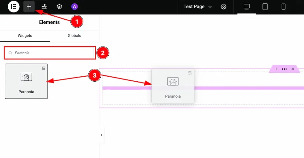 Inserting The Paranoia Slider