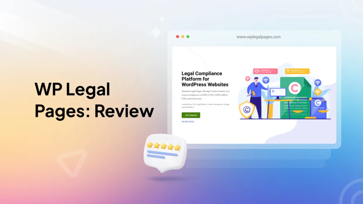 wp legal pages review