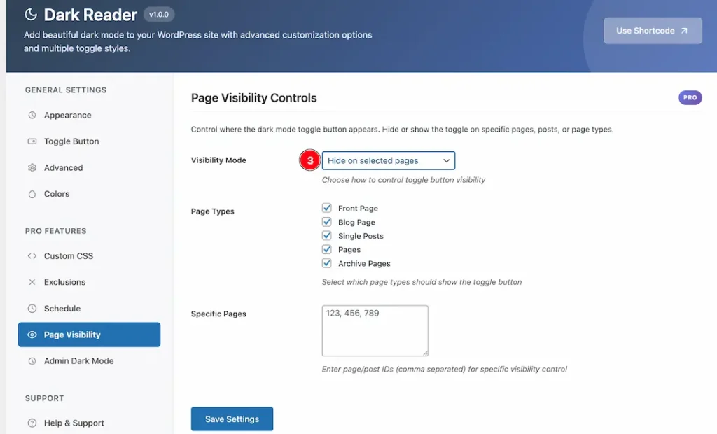 Page visibility 3 - BdThemes
