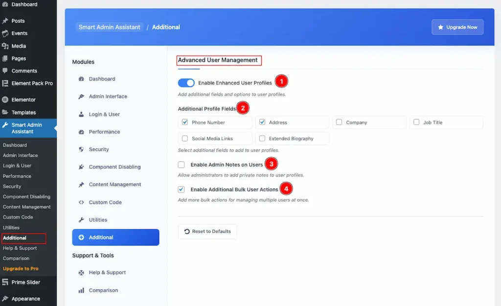 Advanced User Management 1 - BdThemes