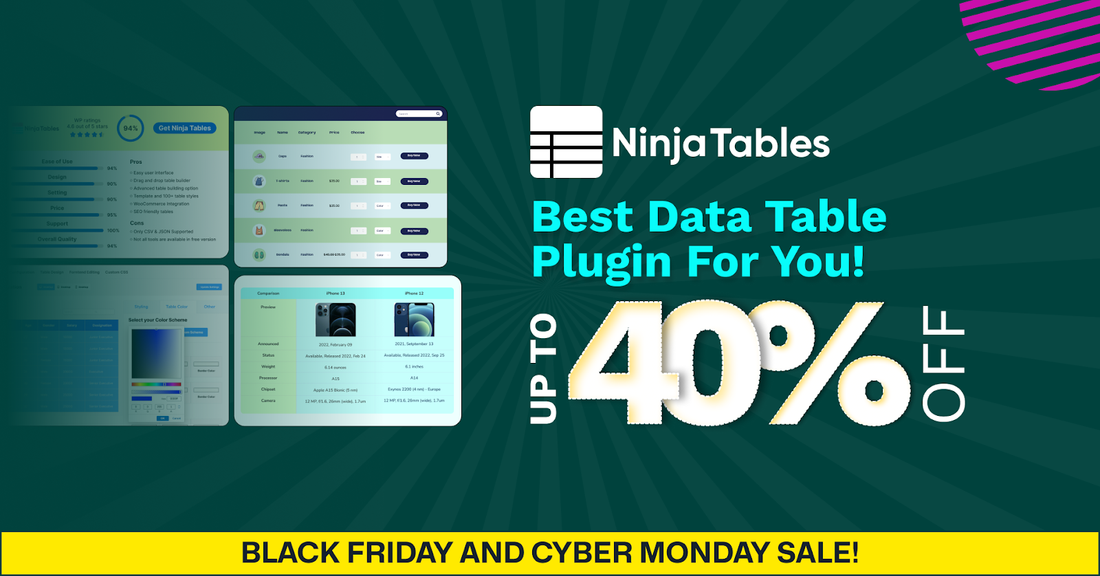 Ninja Tables