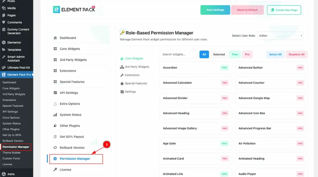 permission manager