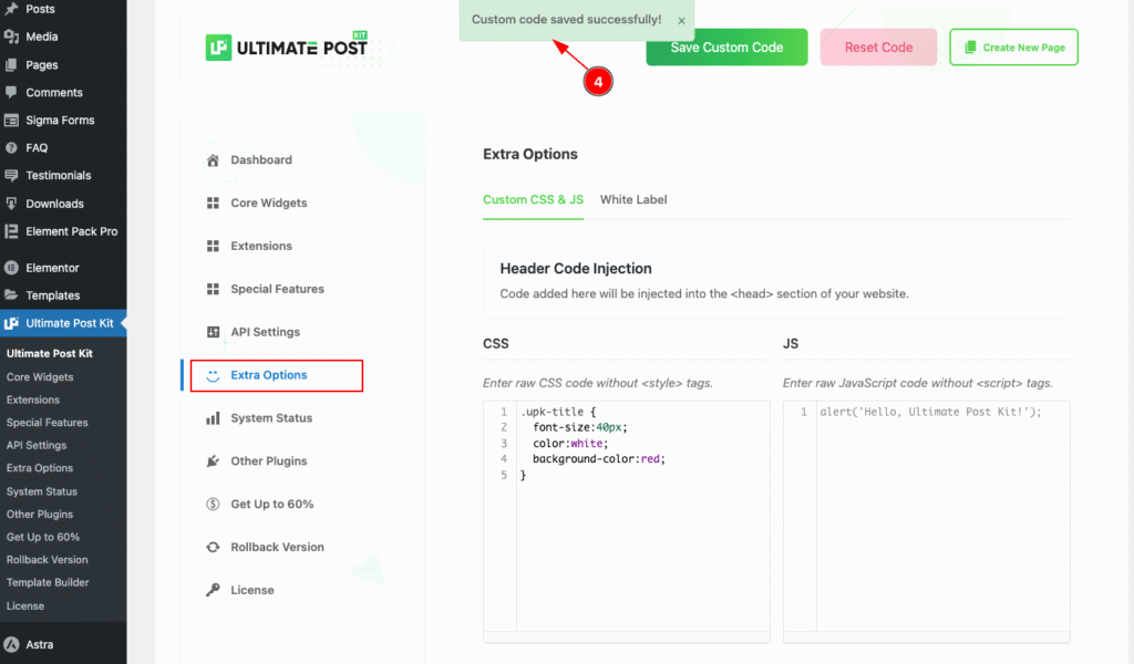 inspect page 4 CSS Save - BdThemes