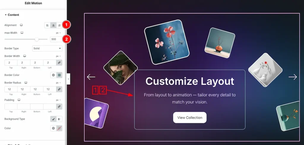 Content Section