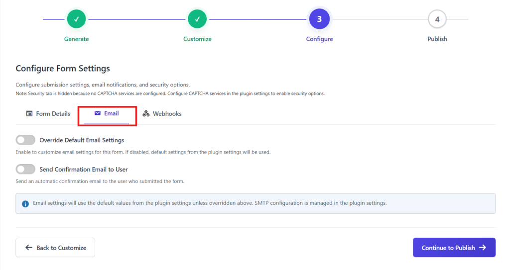 Email config 1 - BdThemes