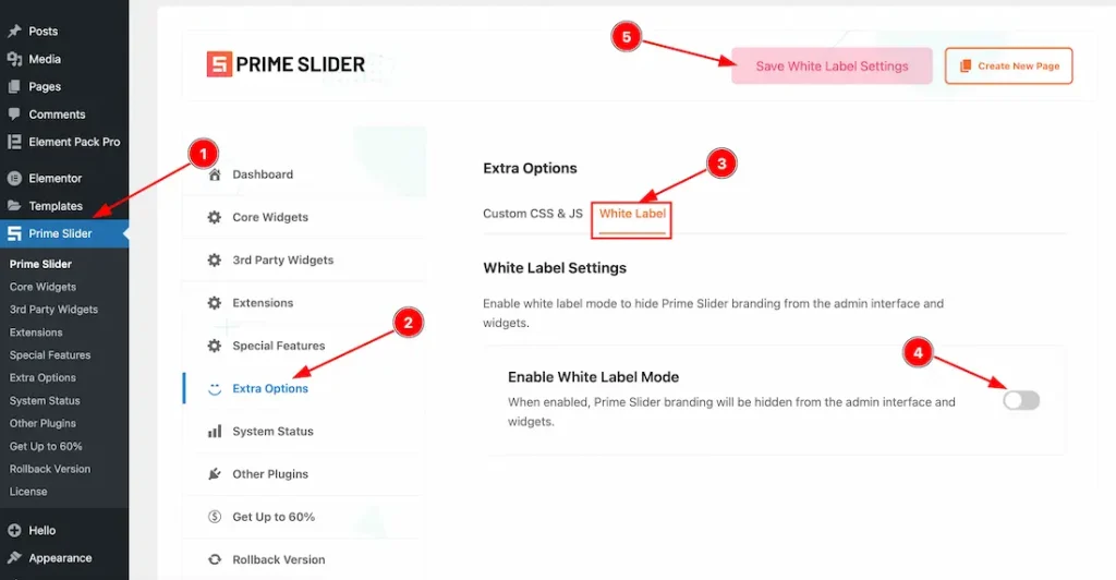 How to Use White Label Branding in Prime Slider Pro