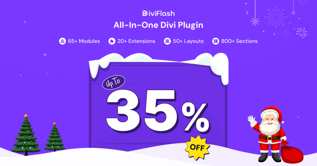 DiviFlash Holiday Deals 2025 - BdThemes
