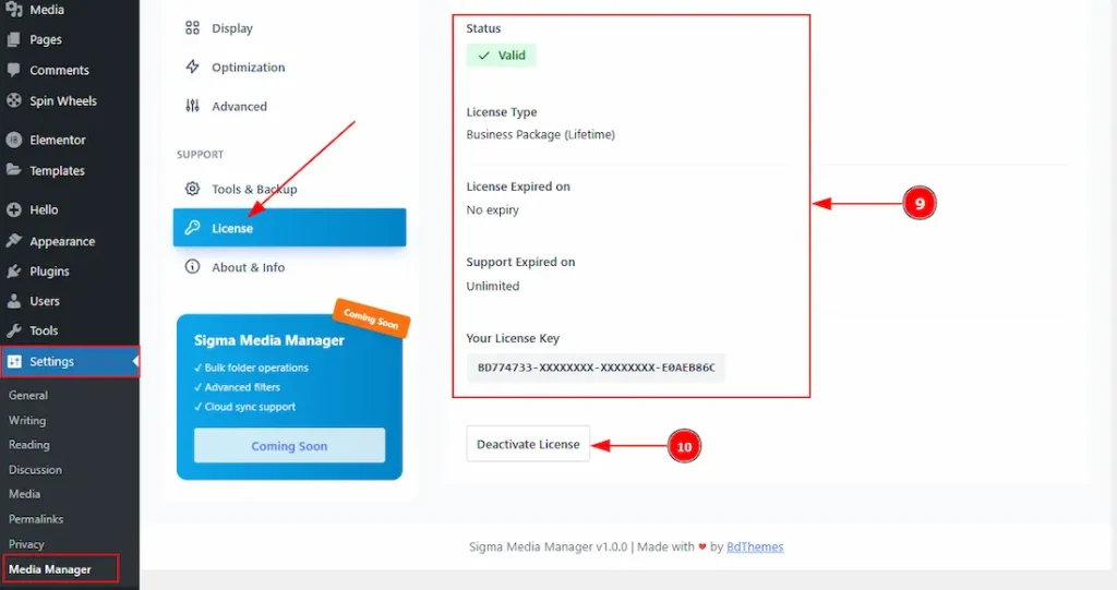License activation 02 - BdThemes