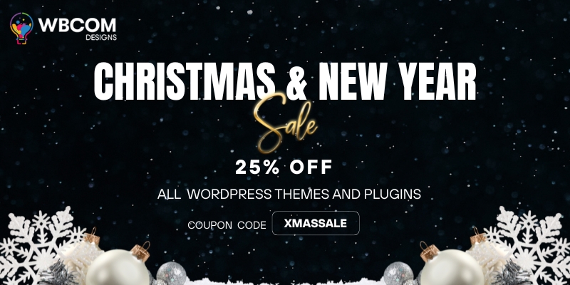 Wbcom holiday sale - BdThemes