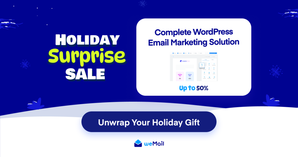 weMail Email Banner - BdThemes