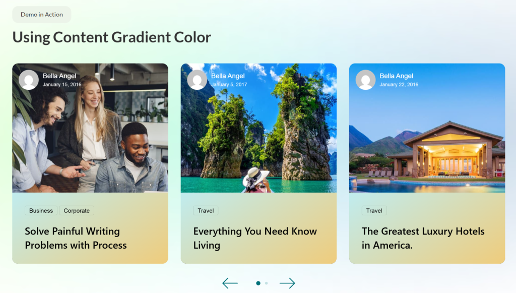 Alex Carousel - Stunning Blog Layout Design for Your Website