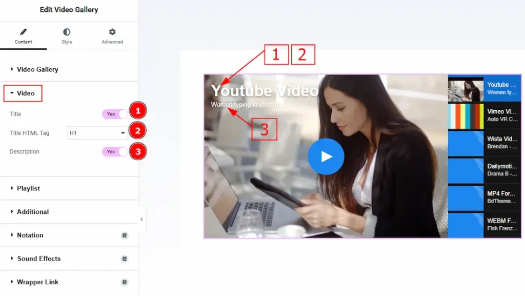 Video Section