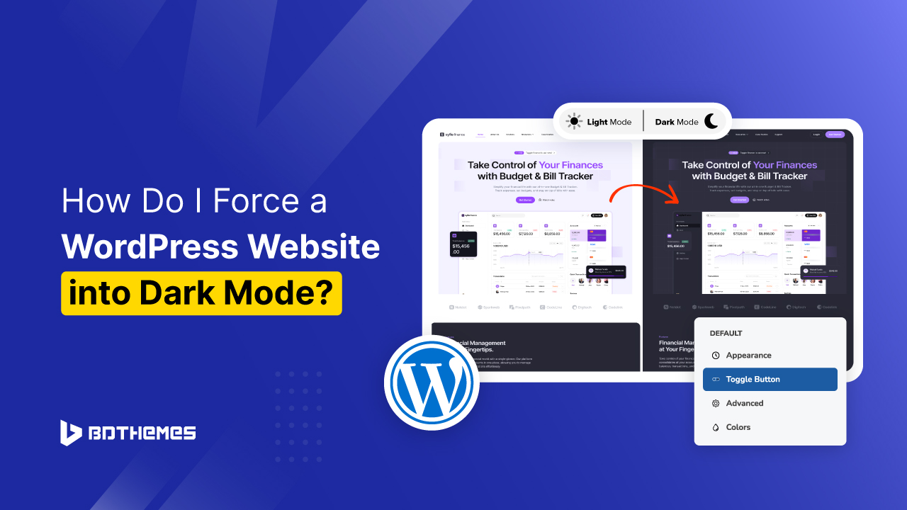 How Do I Force a WordPress Website into Dark Mode?
