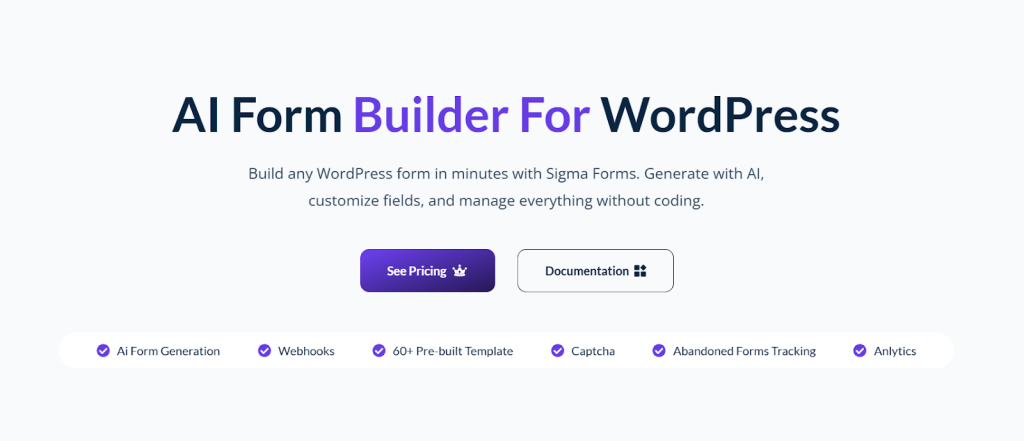 Sigma Forms