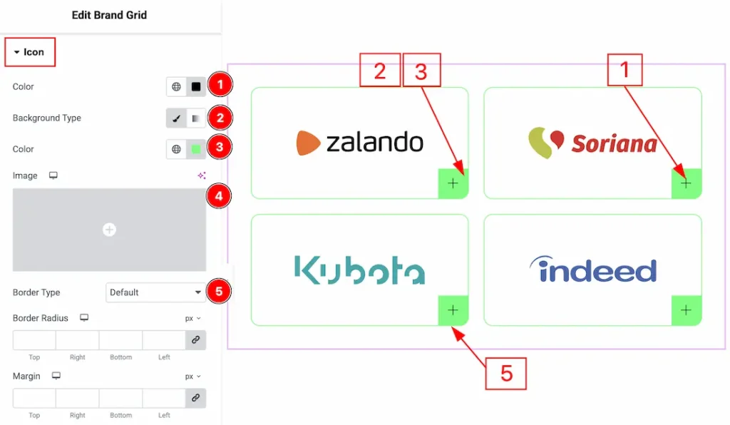 Icon Section