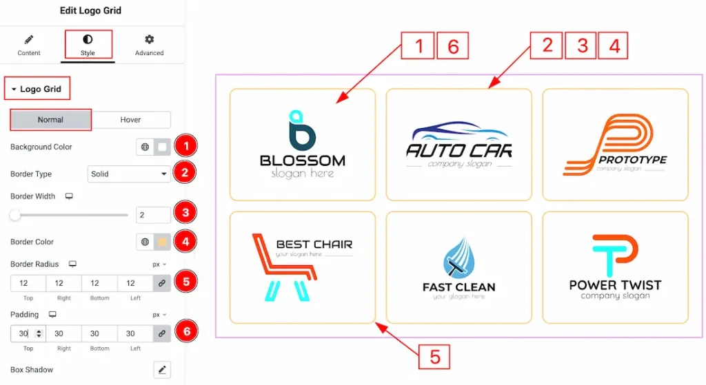 Logo Grid Section