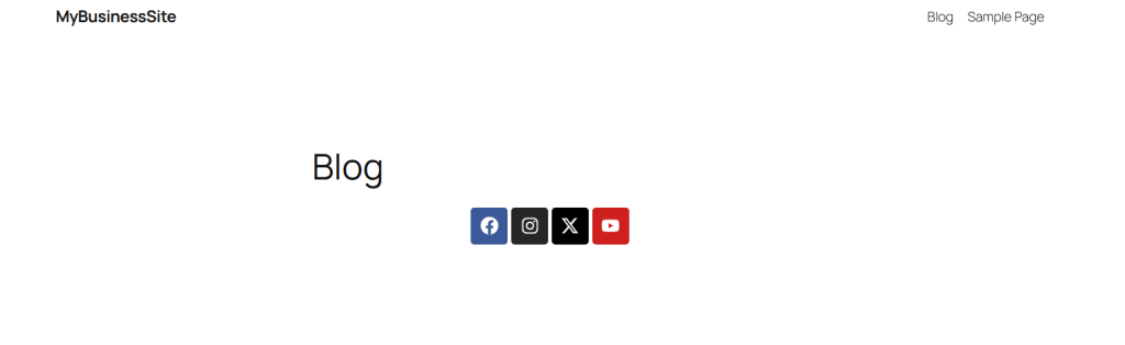 how to add links to social media